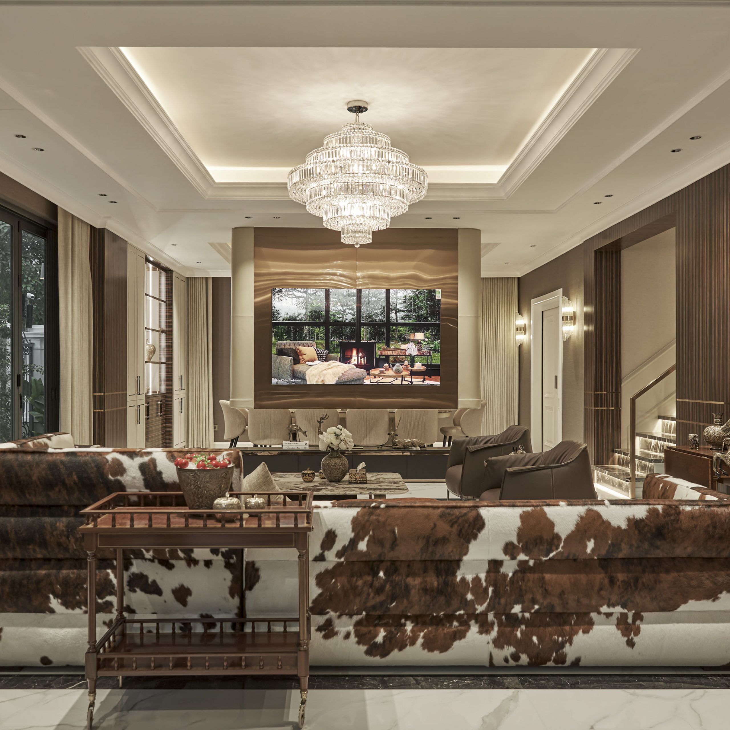 亚洲风格三层别墅设计，打造家庭温馨空间-97