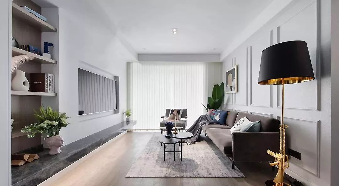 96㎡现代北欧风大套间，温馨时尚家居设计-13