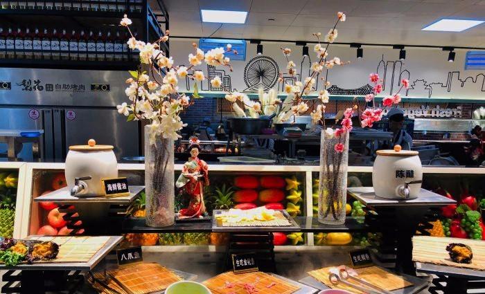 梨花炭火烤肉自助餐厅(乐宾店) | 现代风格的自助烤肉空间-34