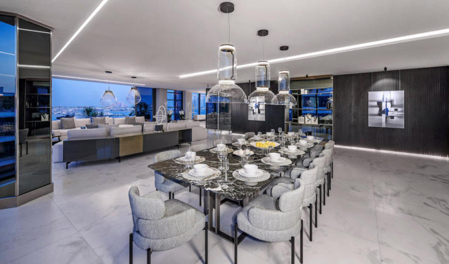 迪拜总统专属顶层公寓丨阿联酋迪拜丨Palma Holding 室内设计团队-10