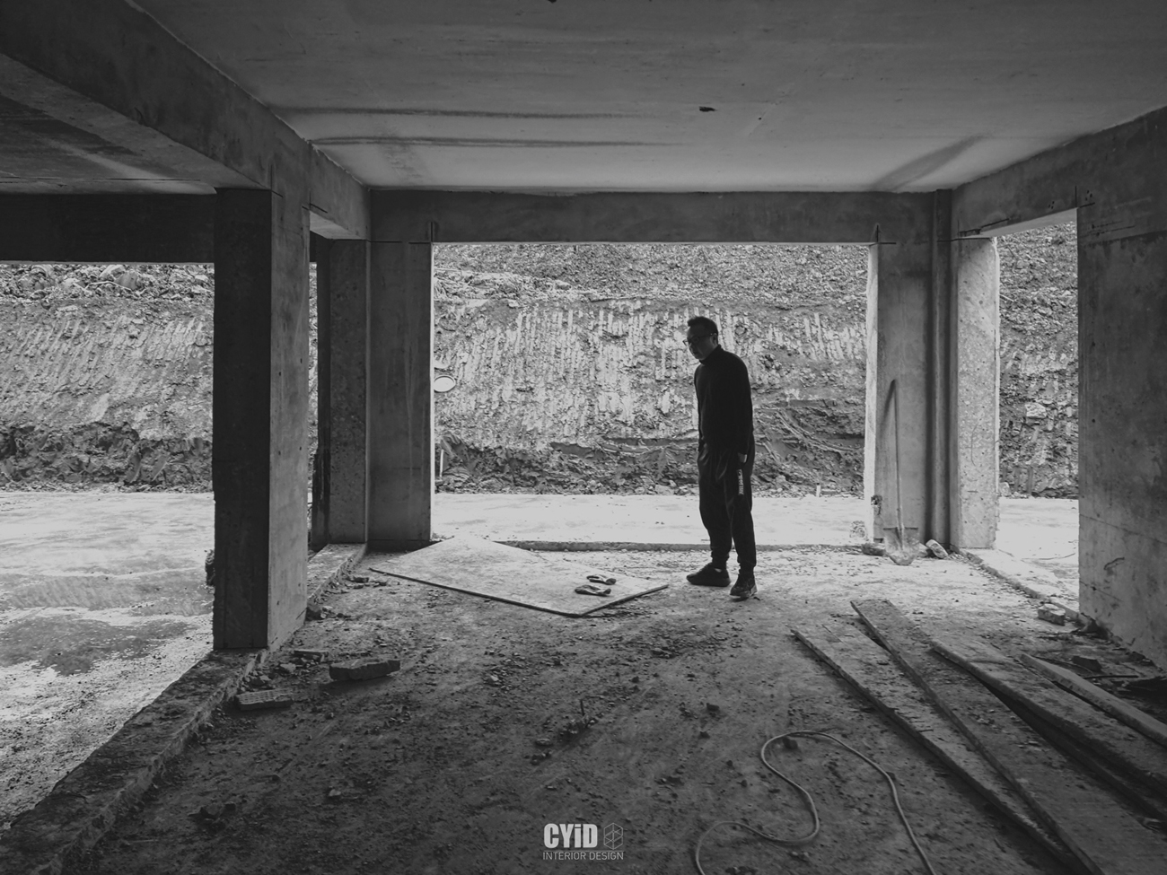 辰佑设计│现代别墅曲线美学与结构美-9