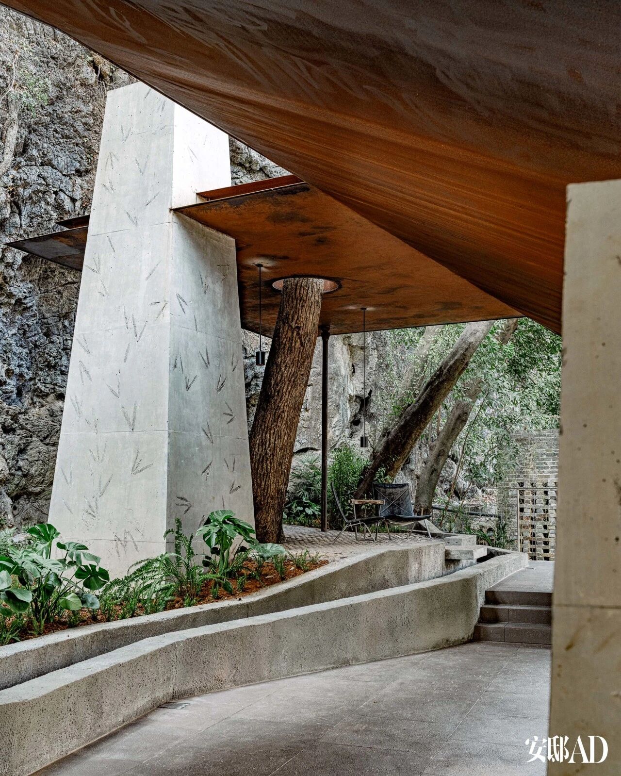 阳朔糖舍曲水餐厅丨中国桂林丨郭廖辉建筑工作室-46