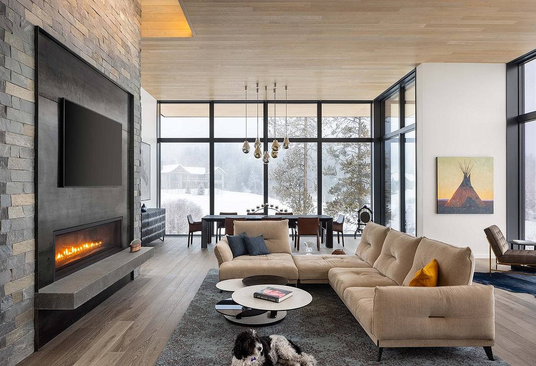 大 Terre（如果Terre是特定名称）  或  大陆（如果Terre意为土地陆地）丨美国怀俄明丨Farmer Payne Architects-3