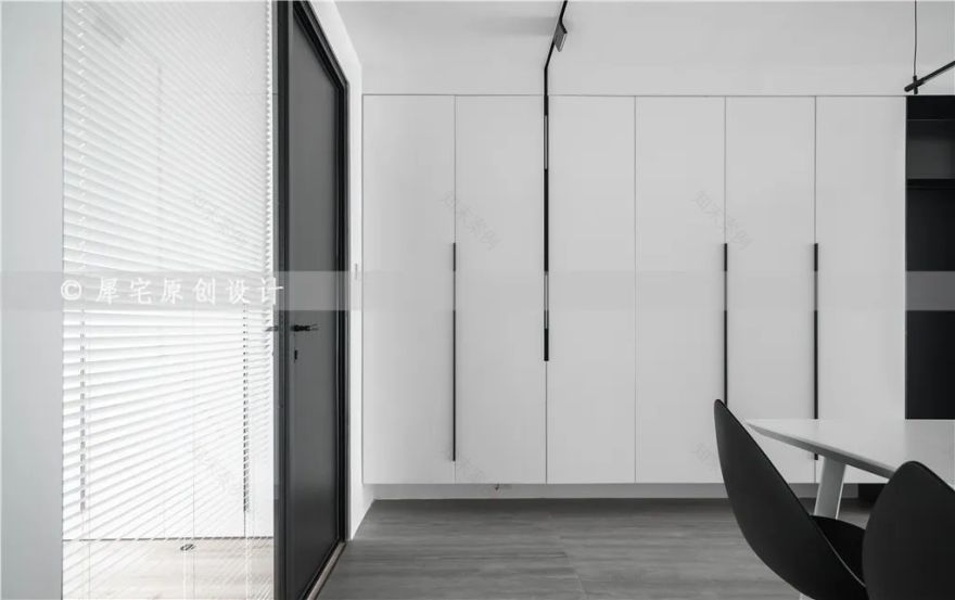 黑白极简光之居,孙姐家的大平层视野-66