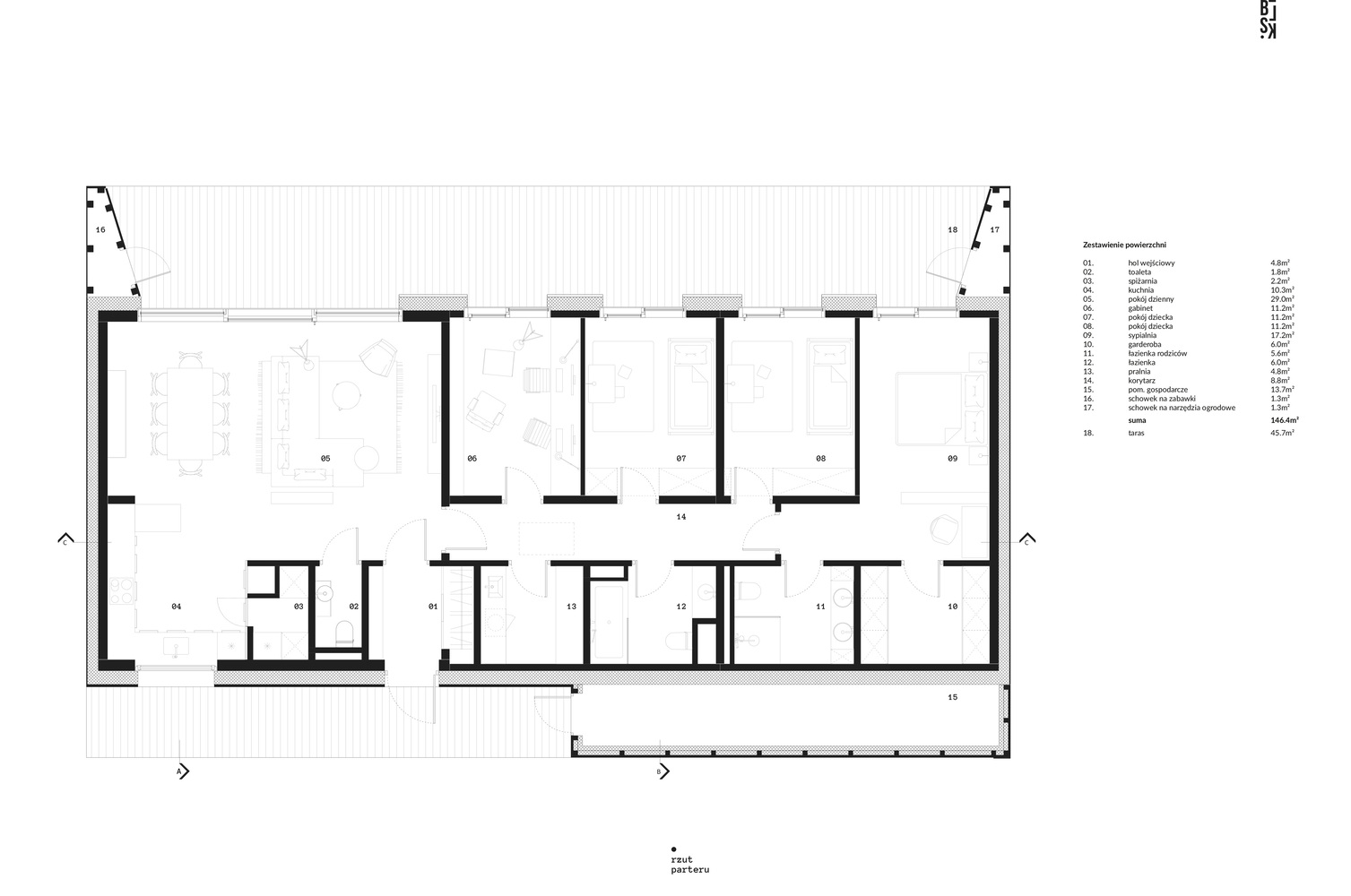 Sml· House丨波兰格利维采丨blsk. studio-25
