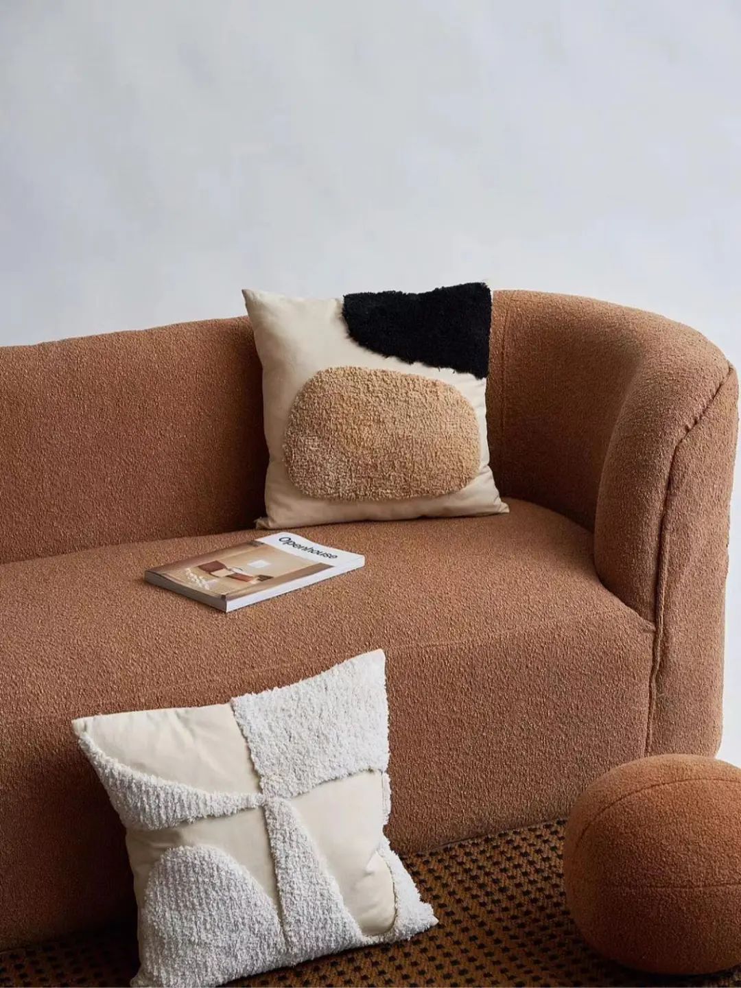 美拉德风秋日家装丨高灰别墅大宅设计-35