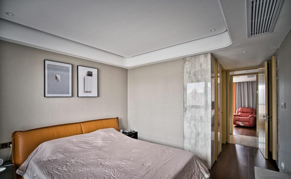 达恩大家居灰色++ 橙色打造时尚魅惑空间-24