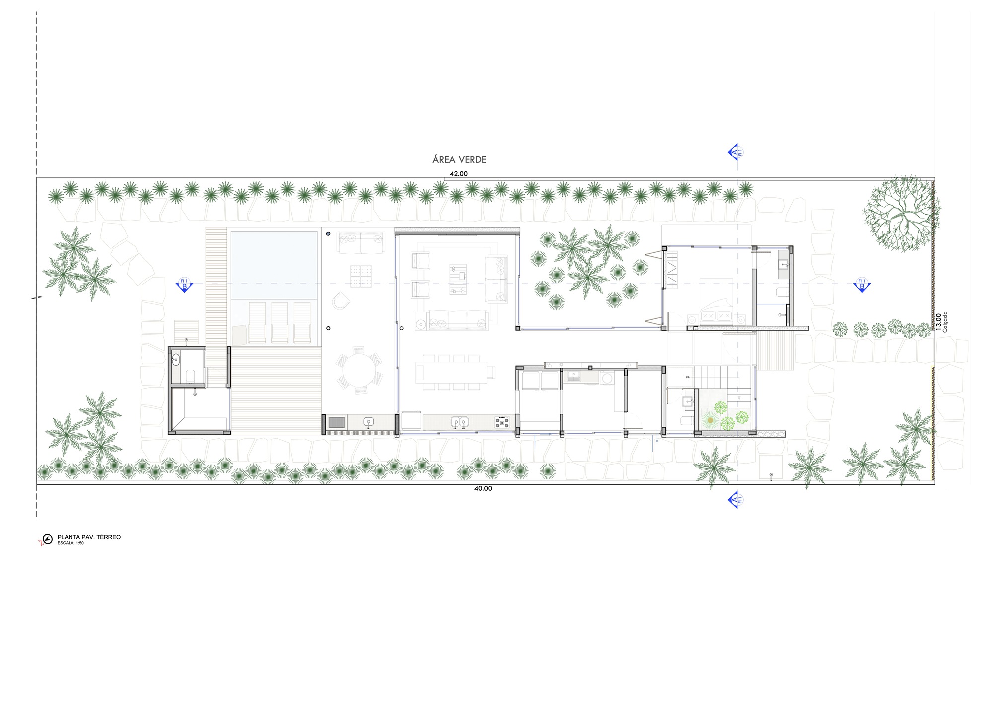 自建别墅室内丨巴西圣保罗丨Pitta Arquitetura-8
