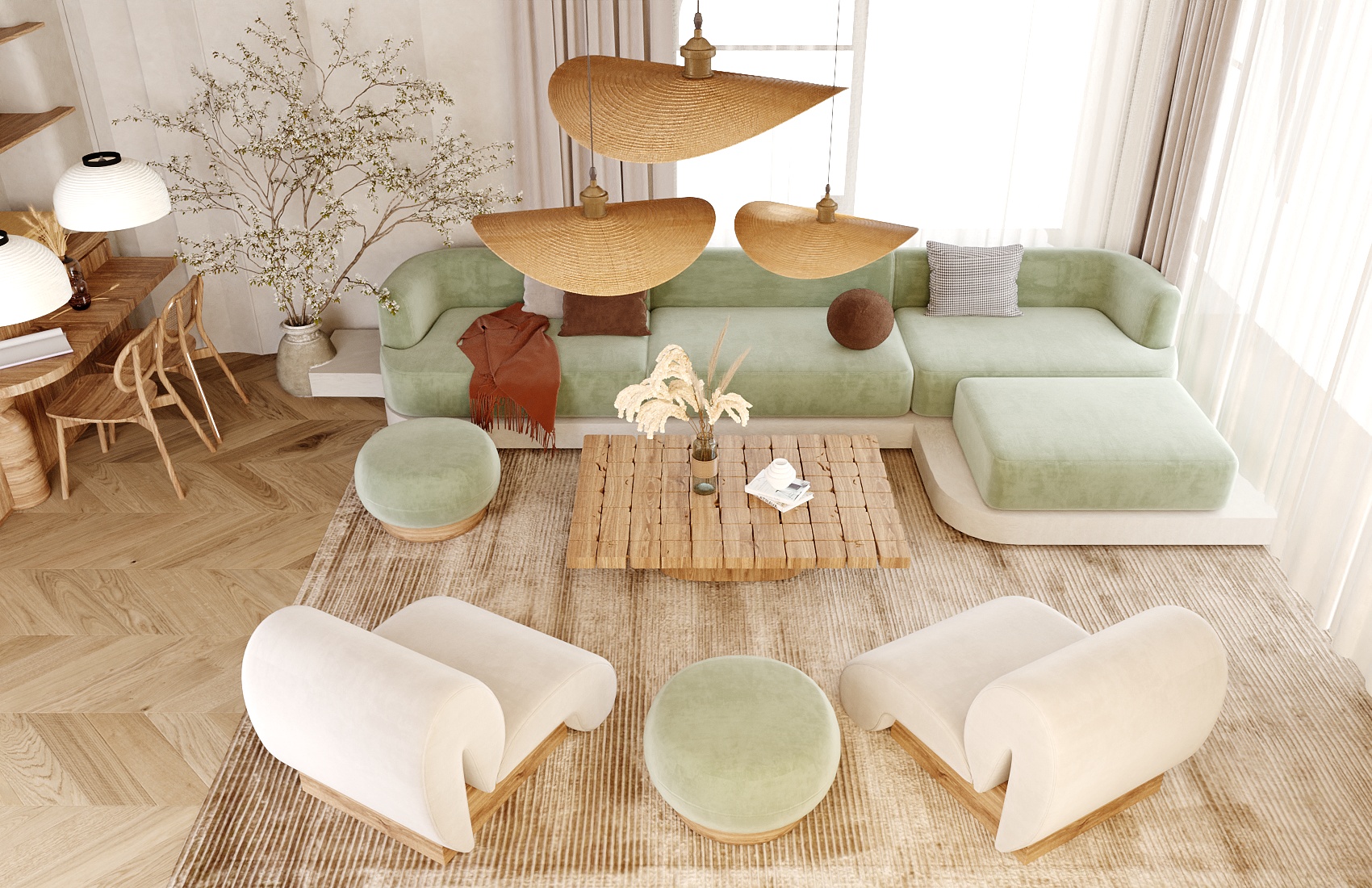 Nordic living area-3