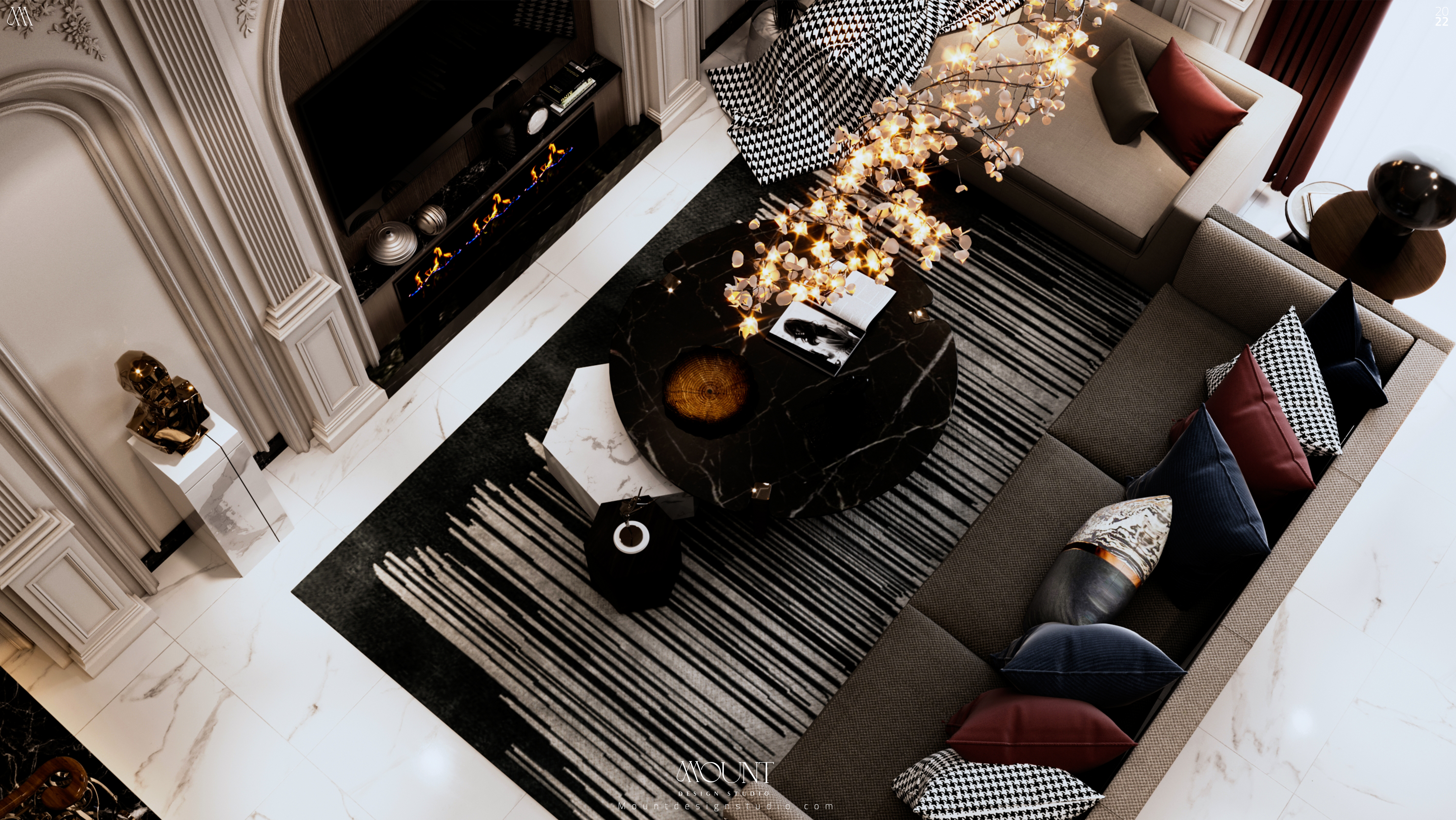 Duple· Shanshan（接待与起居）室内设计丨埃及丨Mount Design Studio-14