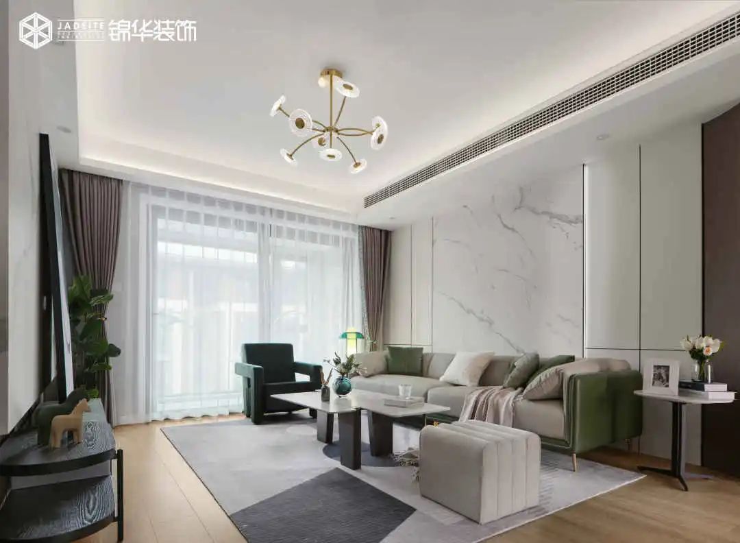 现代简约之家丨江苏锦华装饰-27