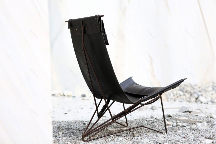 Venezia Leather Lounge Chair-7