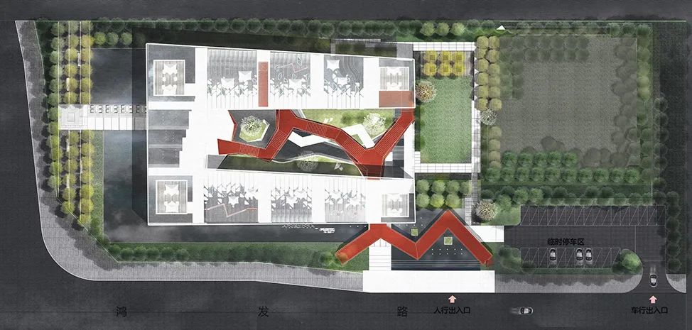 康桥·金信创业中心 | 云桥浮影,自然与艺术的完美融合-15