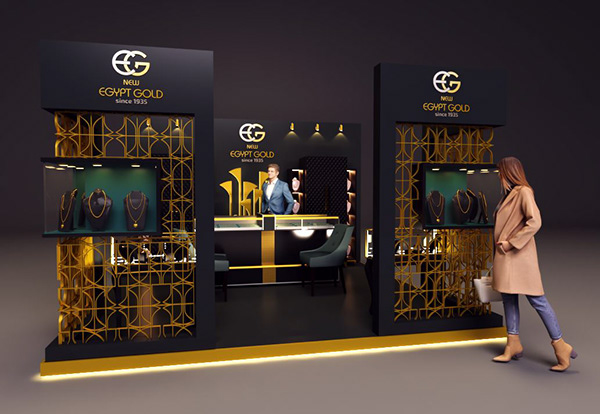 Egypt Gold Booth Display-11