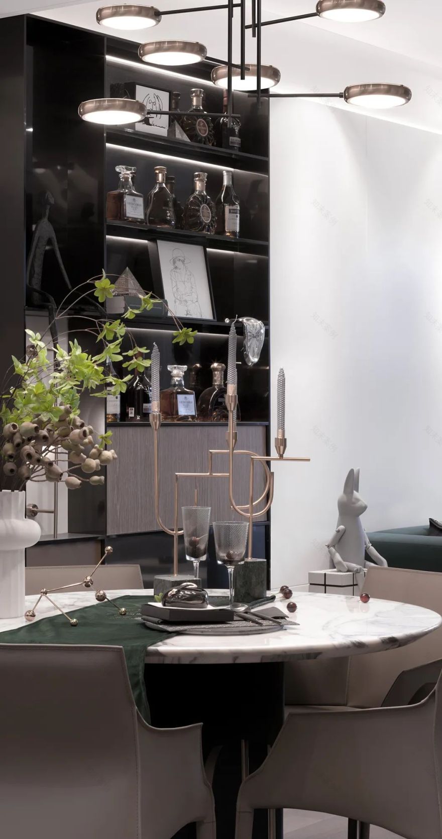 岳蒙设计 | 泰山院子样板间,一山一世界,一院一人生-26