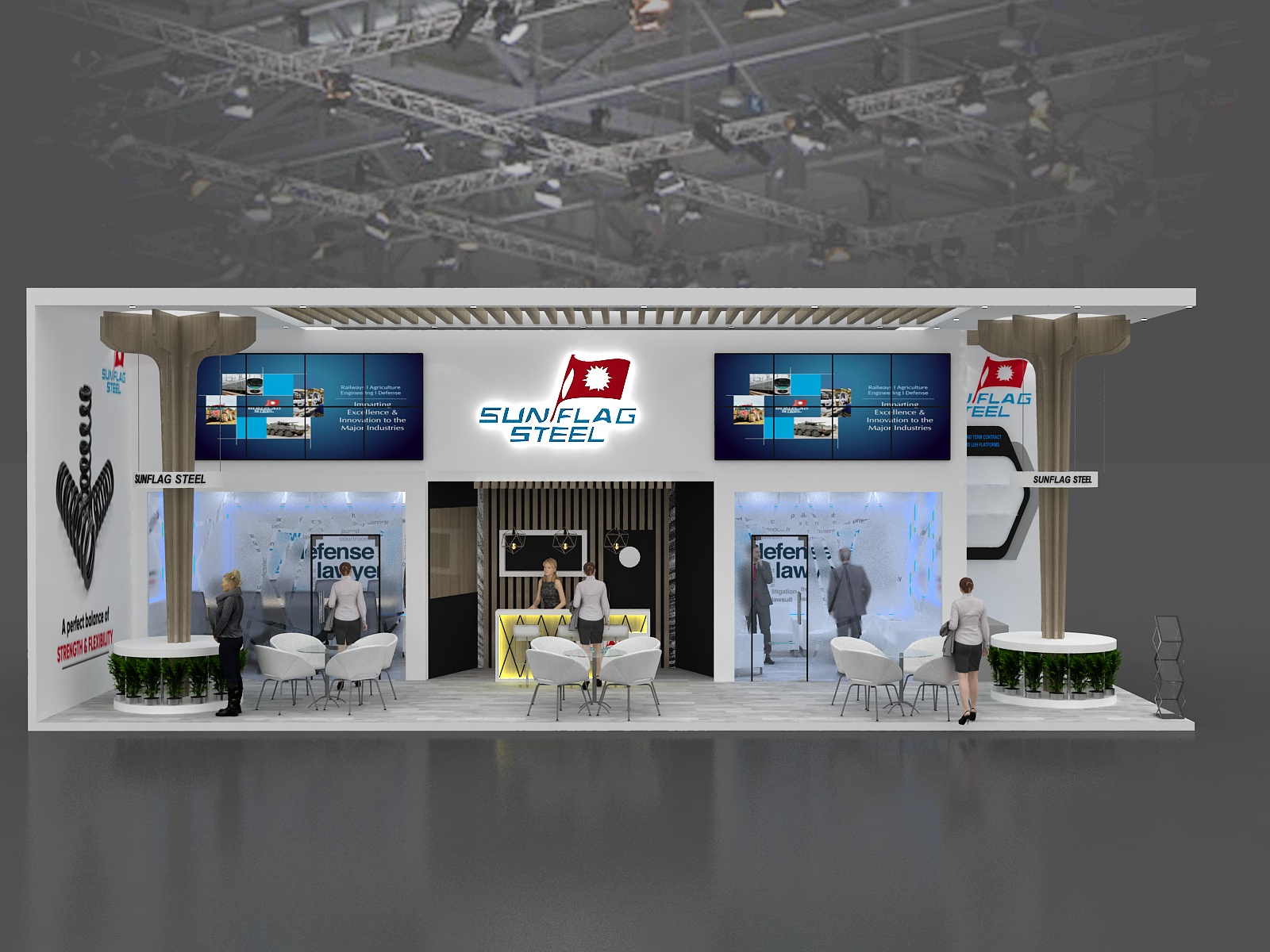 SUNFLAG India Auto Expo Delhi 200 SQM-0