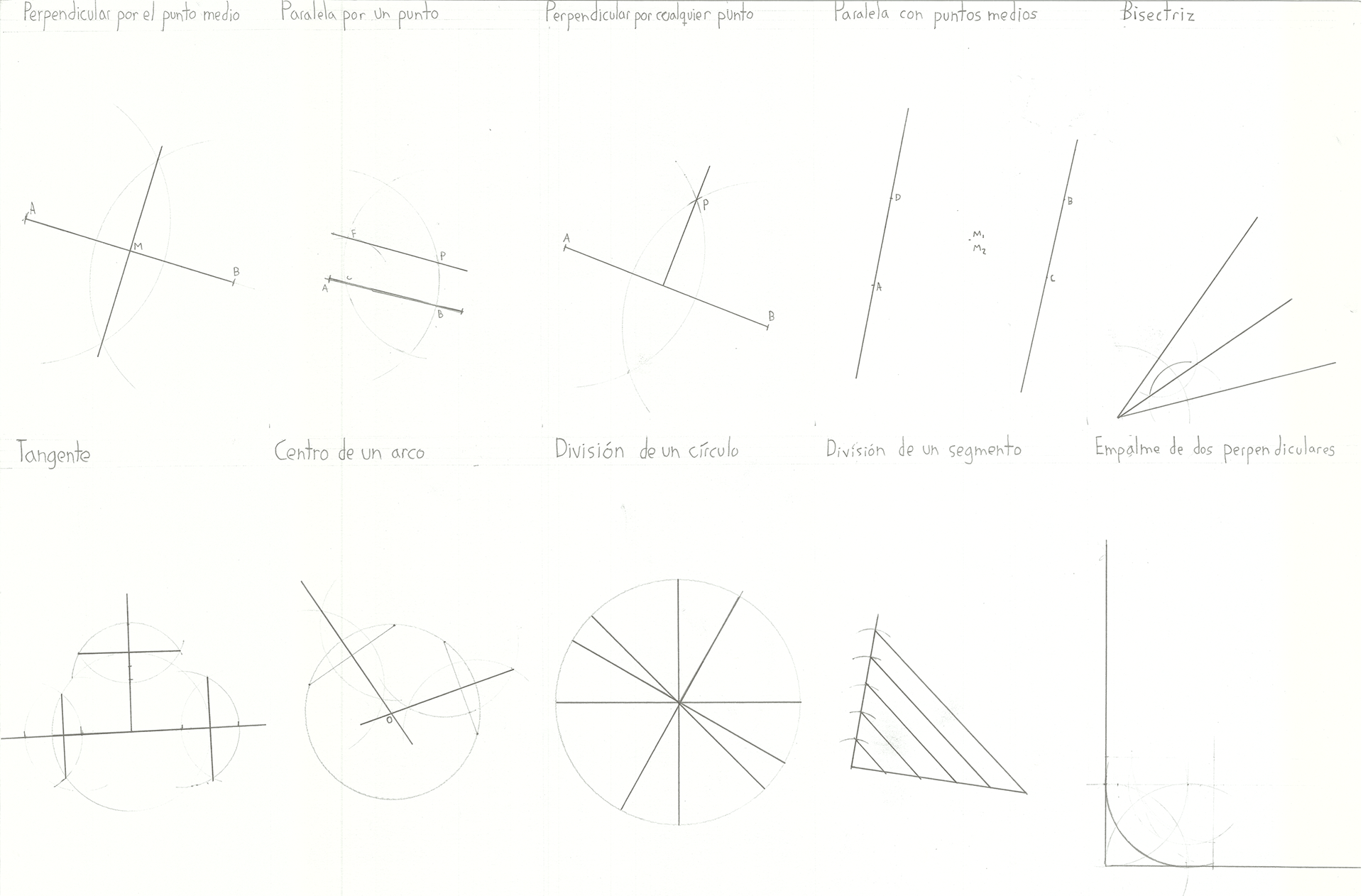 Dibujo Arquitectónico Análogo 2017-1-7