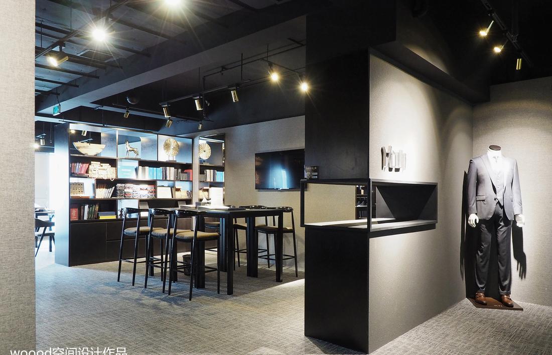 WOOODDESIGN丨北京优山服装店-银石广场店实景案例-1