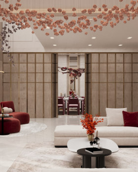 现代经典奢华客厅室内设计