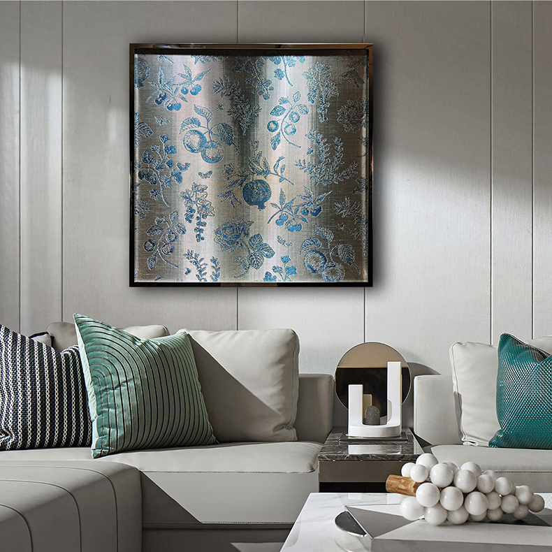 新品金属画 铜丝编织画 金属络缇画 -8