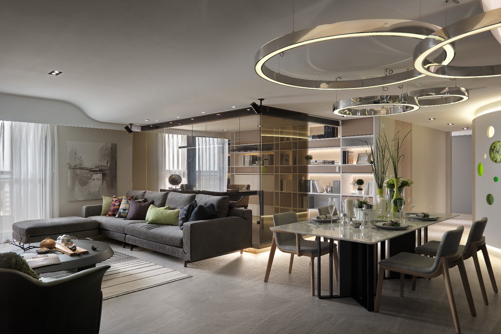 现代时尚住宅  演拓空间设计-1