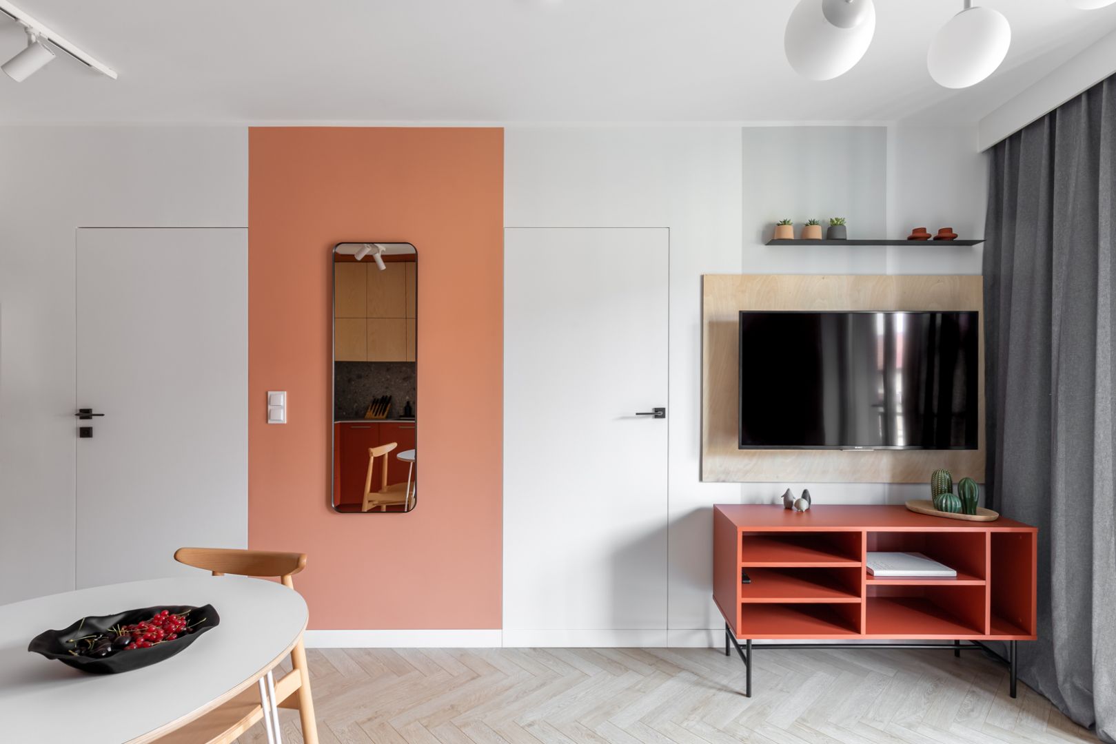 30平格但斯克单身公寓室内设计丨波兰格但斯克丨Vzorovo设计工作室-5