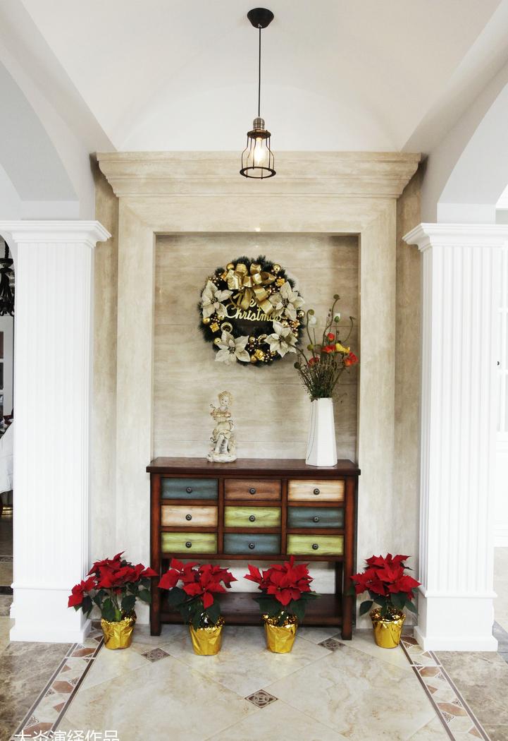 天籁园圣诞美式乡村风设计,温馨自然怀旧-0