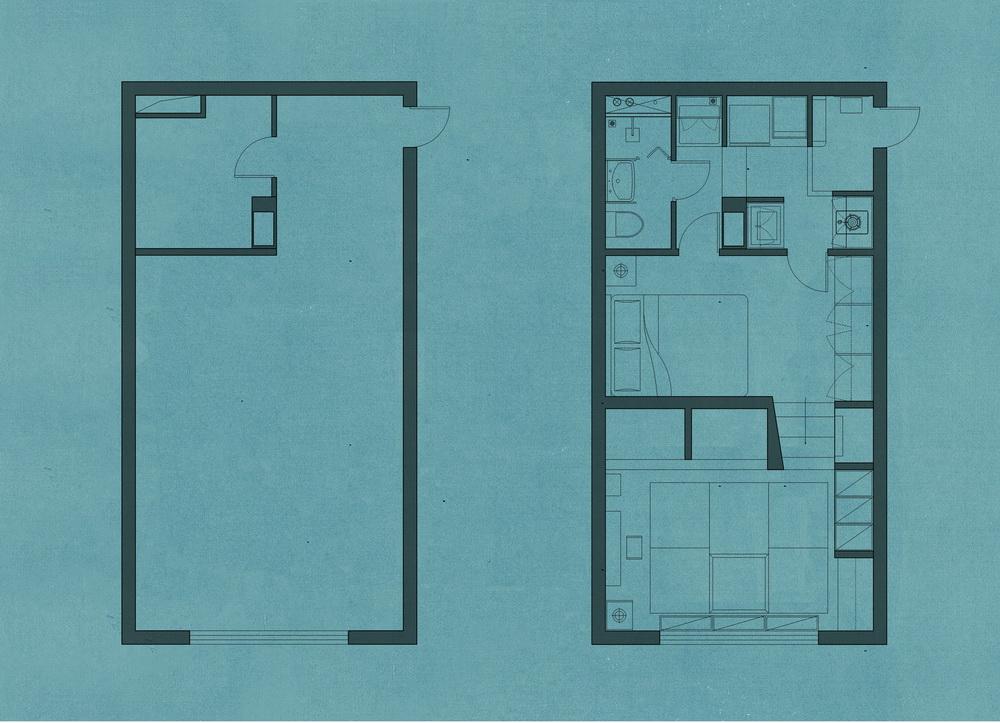 方寸间造高低宅:高老师家2#丨中国北京丨金秋野建筑工作室-4