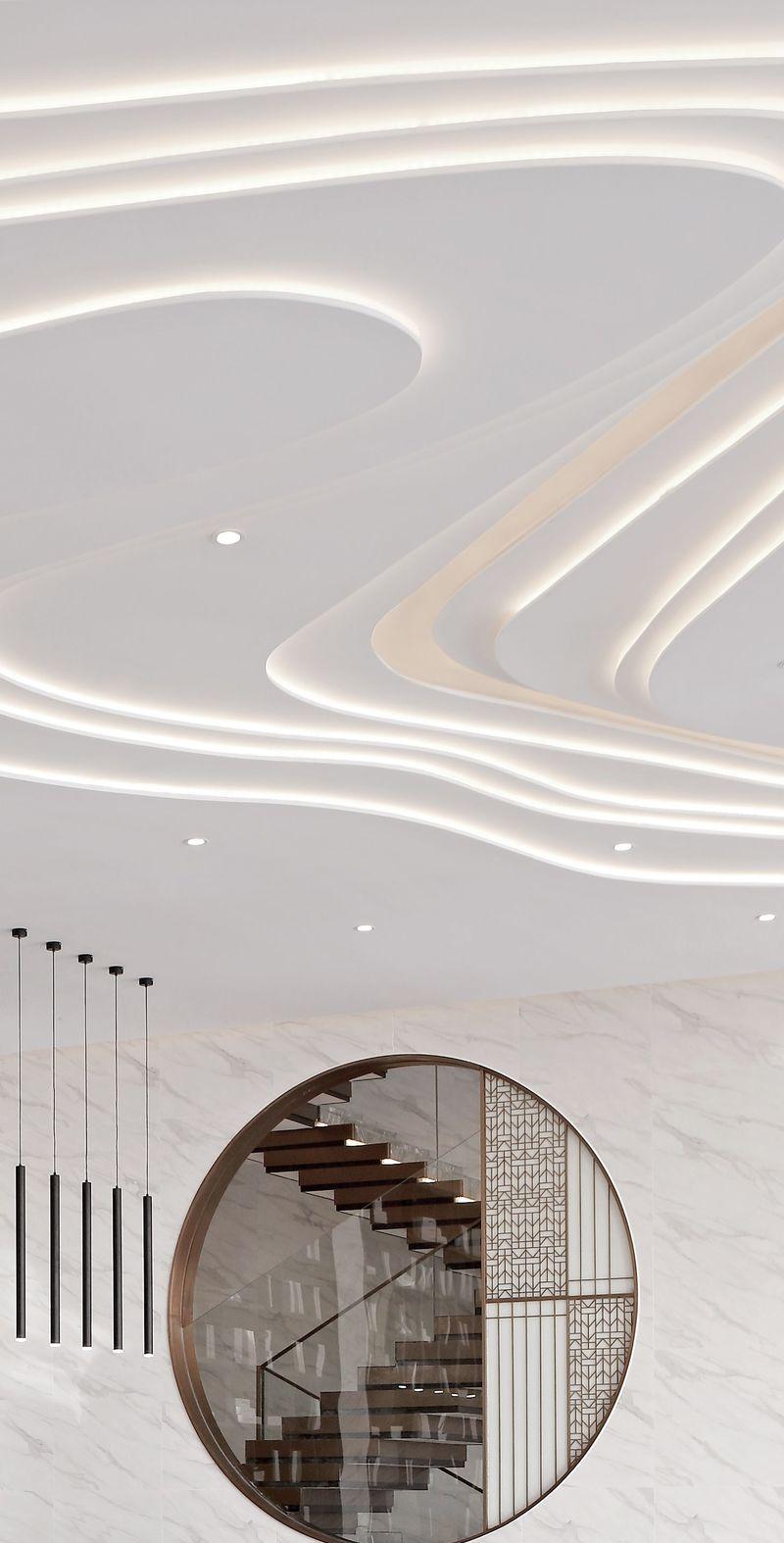 侨信雲起销售中心 | 行云流水般的空间设计-80