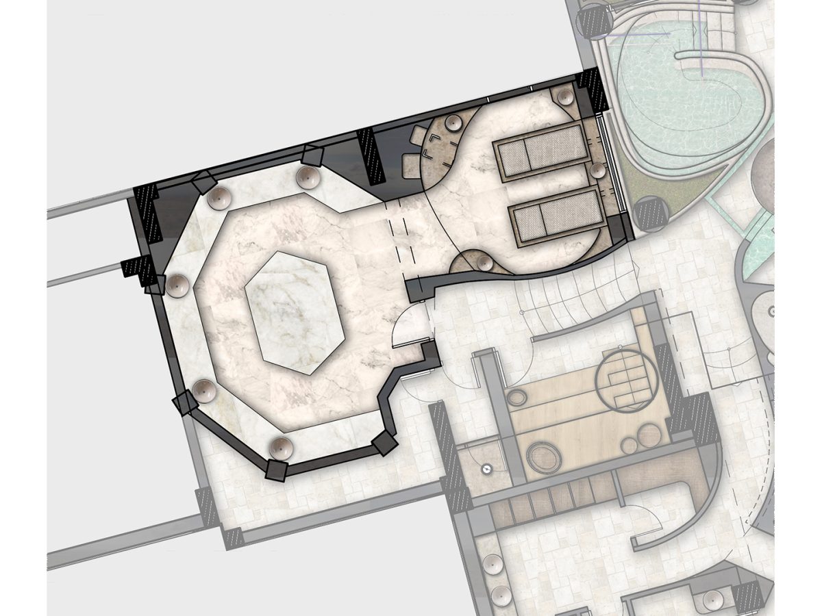 Acro Suites Hammam-Massage Room - Utopia Hotel Design Staging-9