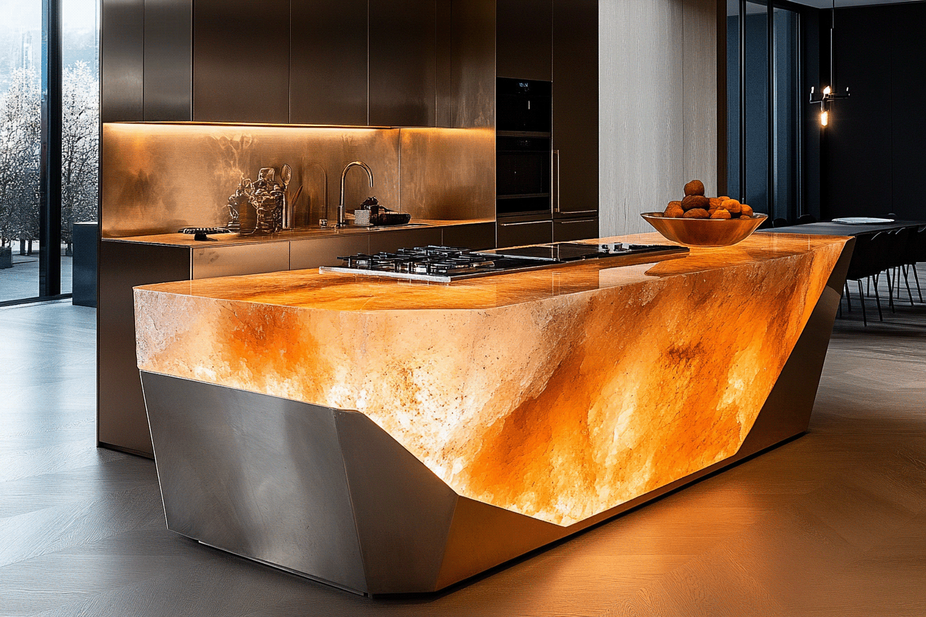 Extraordinary Bespoke Kitchen Islands by AICI-130