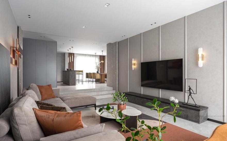 简约高级风平层设计-17