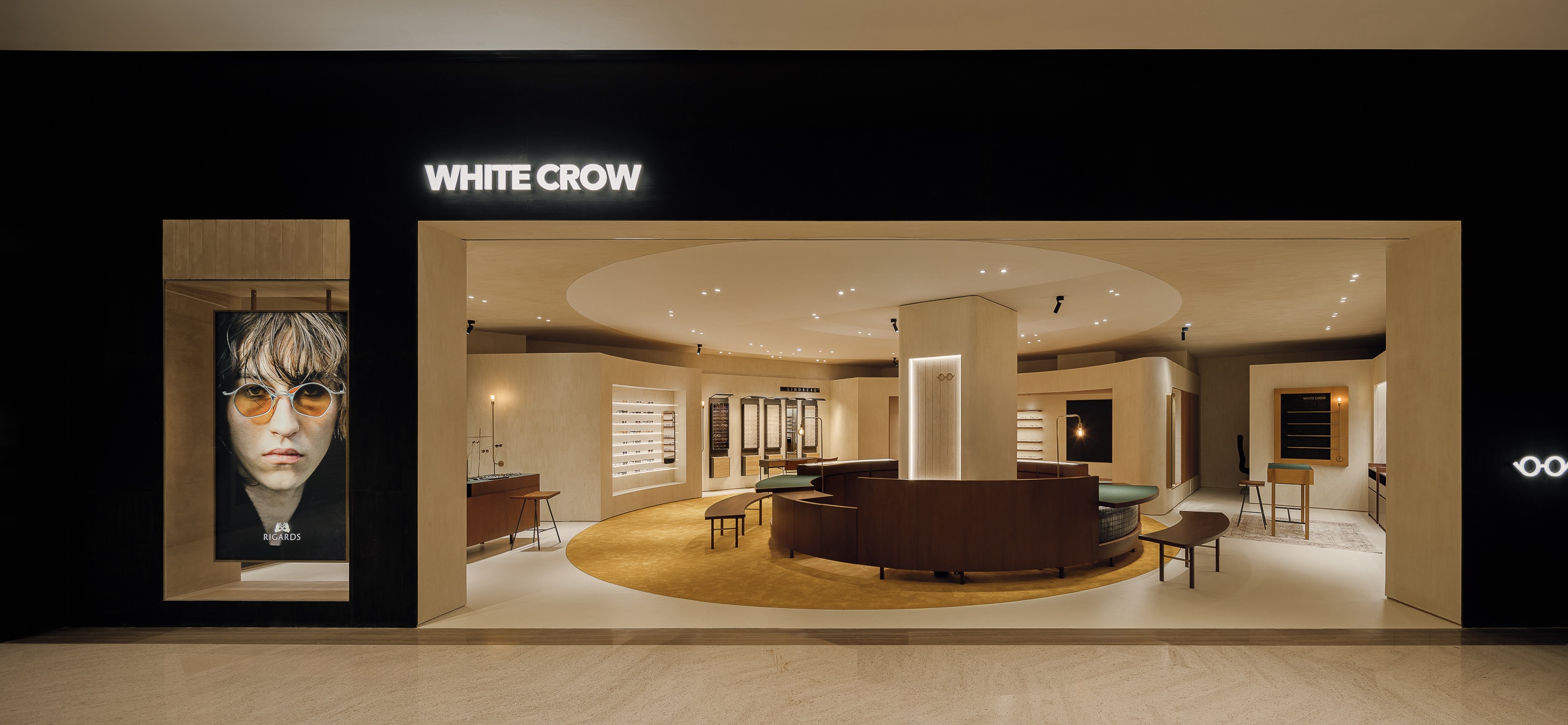 白鸦眼镜（锦沧文华店）丨中国上海丨几言设计研究室-0