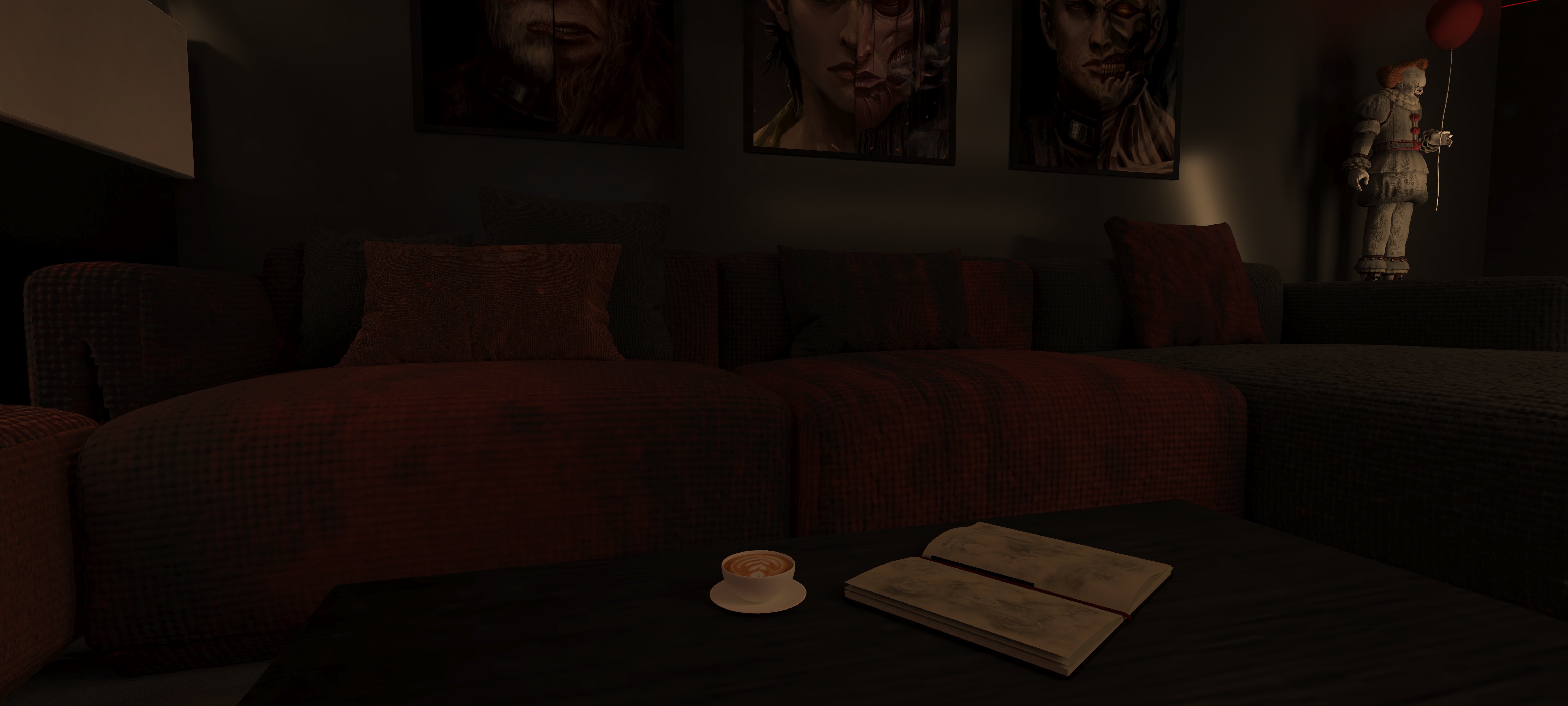 小型收藏品室设计-4