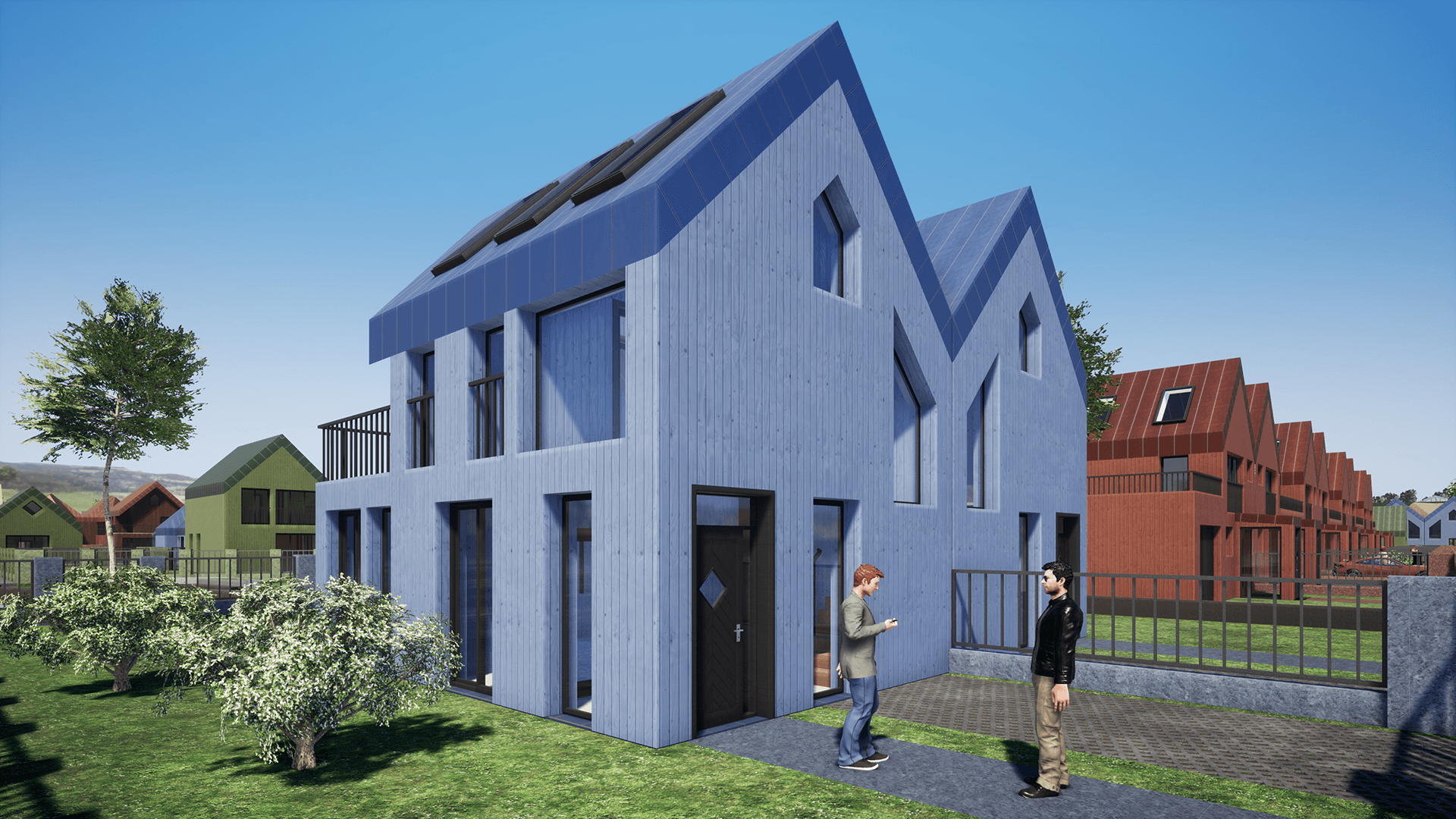 高密度和低层多功能木结构住宅区丨波兰比得哥什丨Damian Dominiczak-383