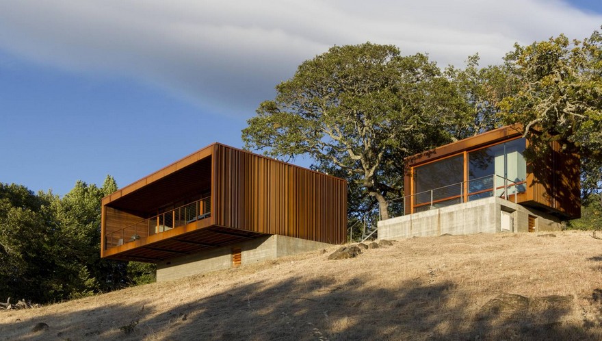 Sonoma weeHouse – Prefabricated House Consisting of Two Minimalist Open-Sided Boxes-6