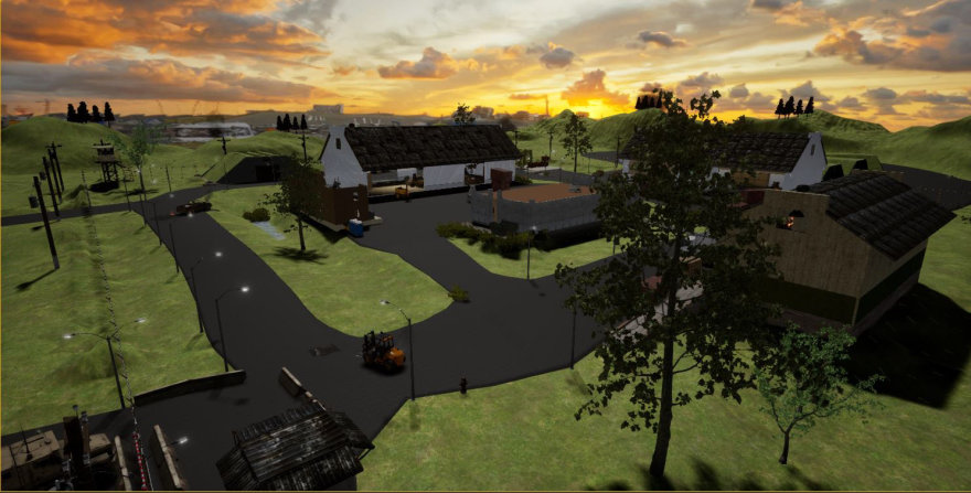 第一人称射击多人地图:炸弹堆放场-25