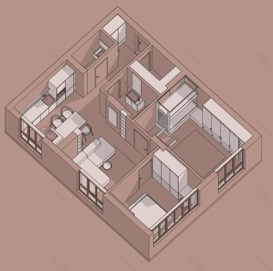 乌克兰极简主义公寓丨MARRA GROUP-30