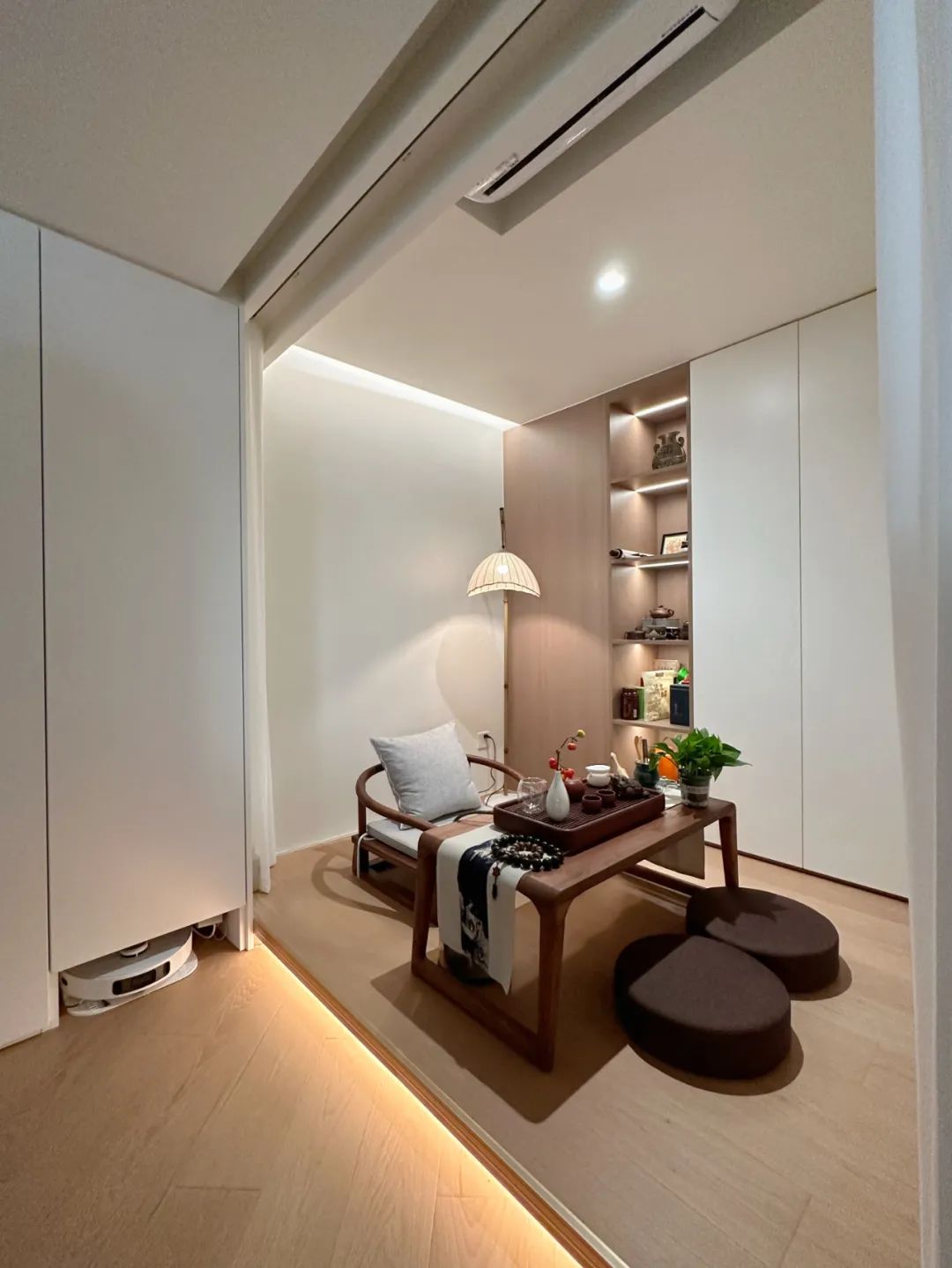 广州天伦花园 120m² 简约原木风住宅设计丨中国广州丨室内设计装饰领域-23