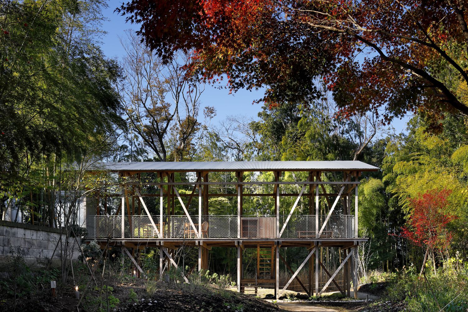 日本带有恩川老年日托中心丨山崎健太郎设计工作室-12