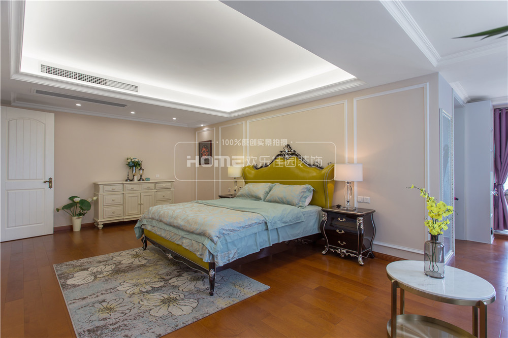 成都观城 220 平简约美式装修，家庭温馨空间设计-47