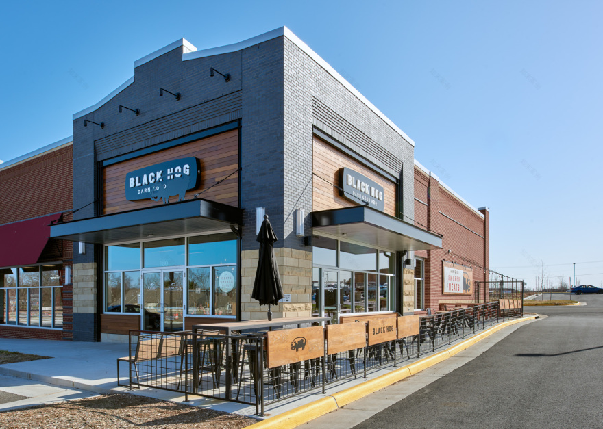 黑猪烧烤快闪店设计丨CORE architecture + design-17