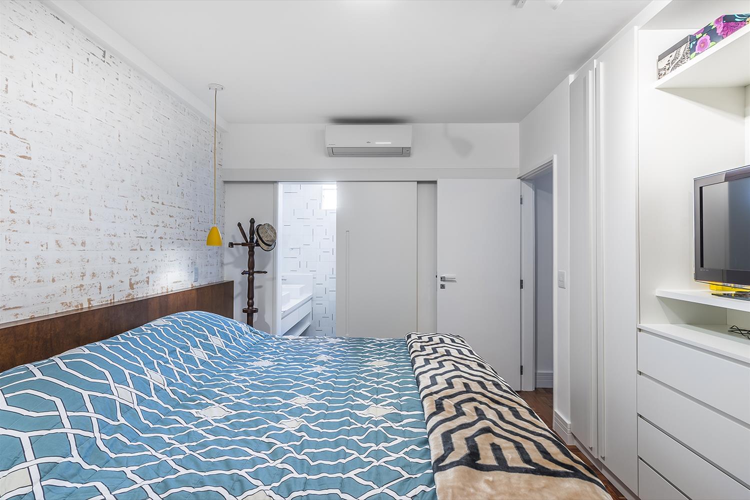 巴西圣保罗 Apartamento Perdizes 278 公寓 | 木质与白色的诗意融合-16