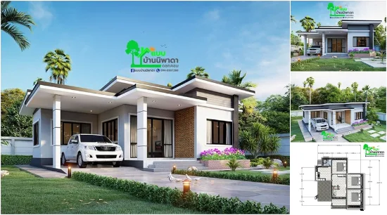 7款3卧室坡顶小户型住宅设计及平面图丨未明确提及,有个人及其他建筑师设计-11