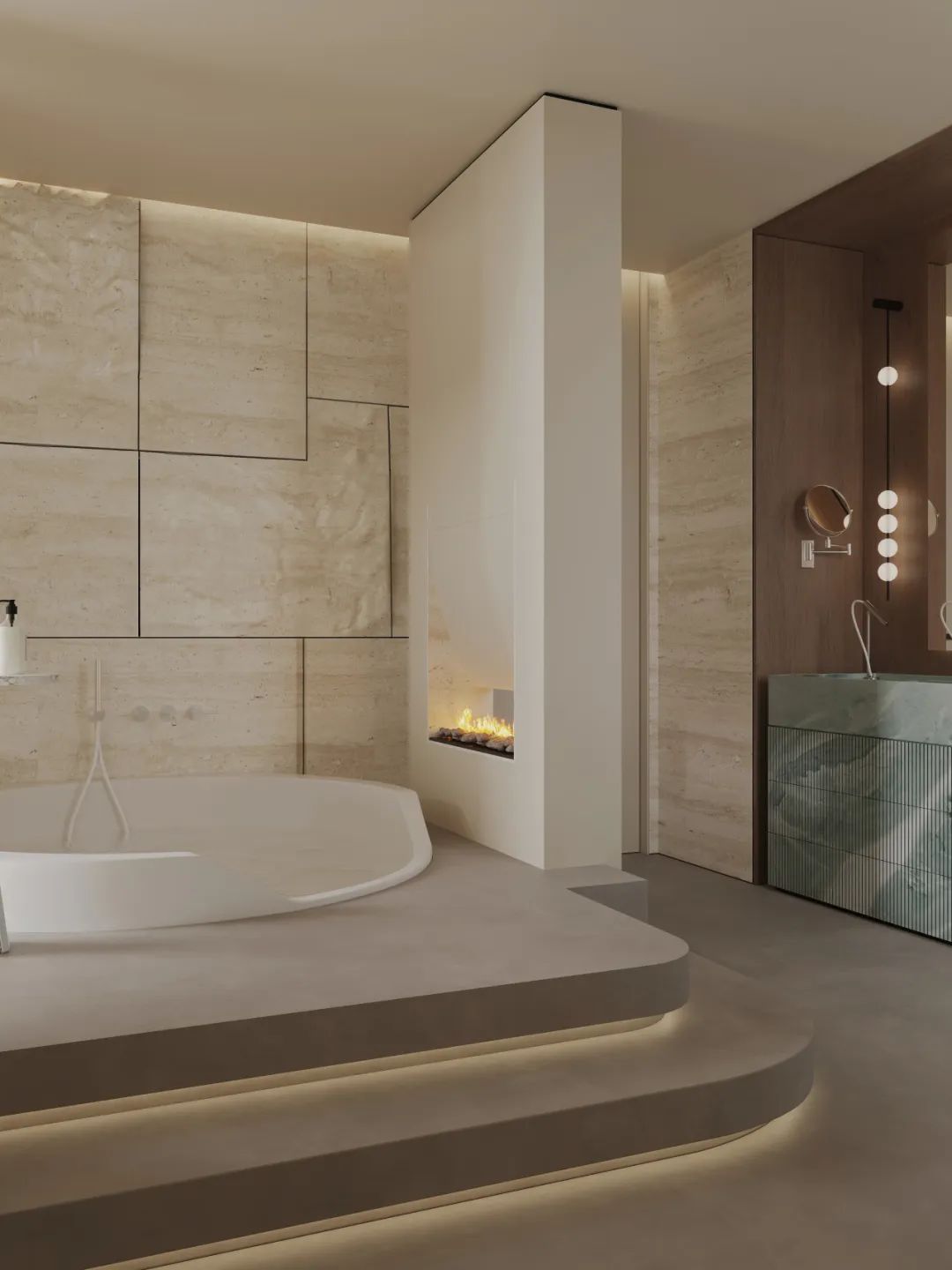 野奢绿意 · 550㎡空中湖景别墅设计丨HOMBLE 红柏设计-60