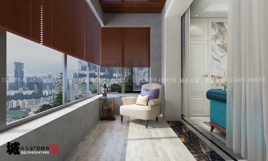 160 平美式风格四室二厅 | 深浅配搭,最大化储物功能-12