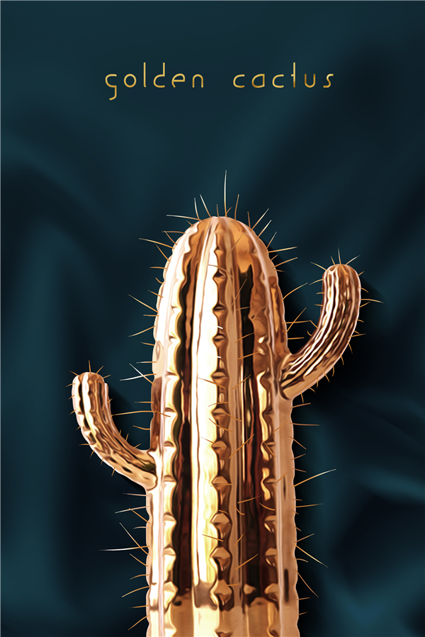 轻奢风 三联组合软装挂画-6