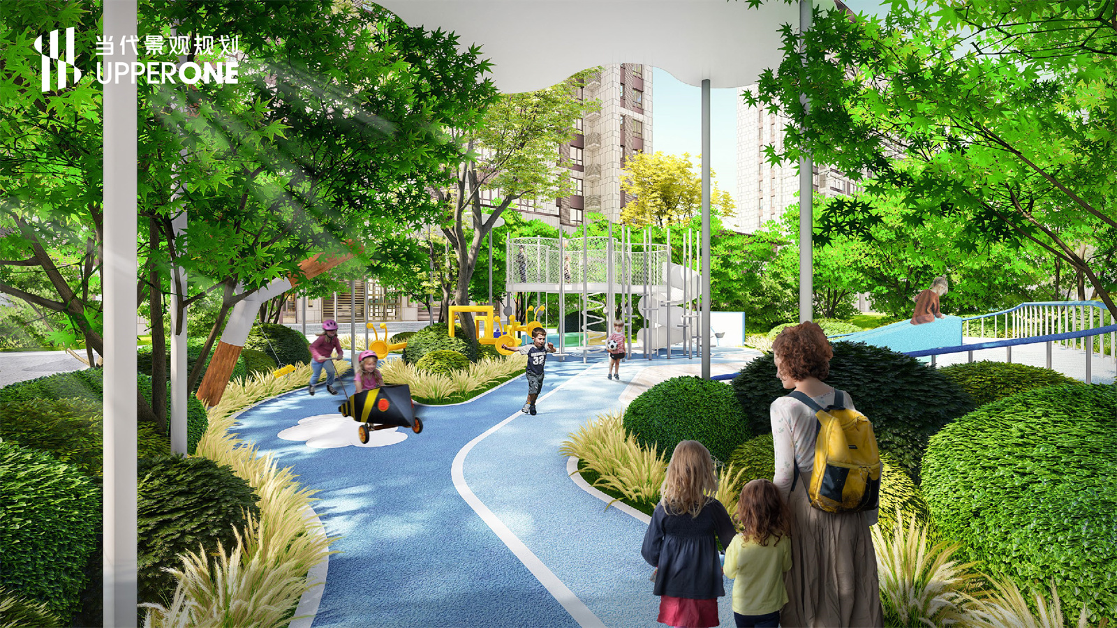 安联·九都漫城【邯郸】景观设计丨中国邯郸丨当代景观规划-4