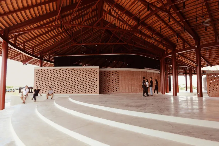 音乐中心The Gong丨柬埔寨丨瑞士建筑工作室Atelier Oï-13