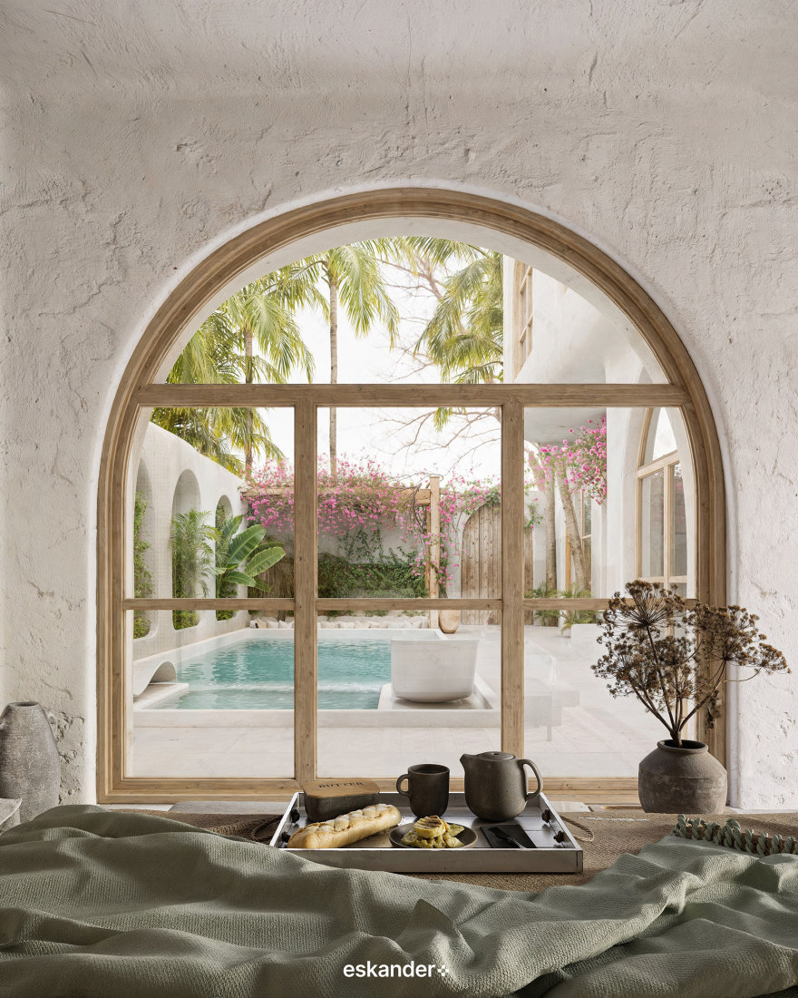 白色别墅丨IndonesiaBali丨Eskander Plus Studio-21